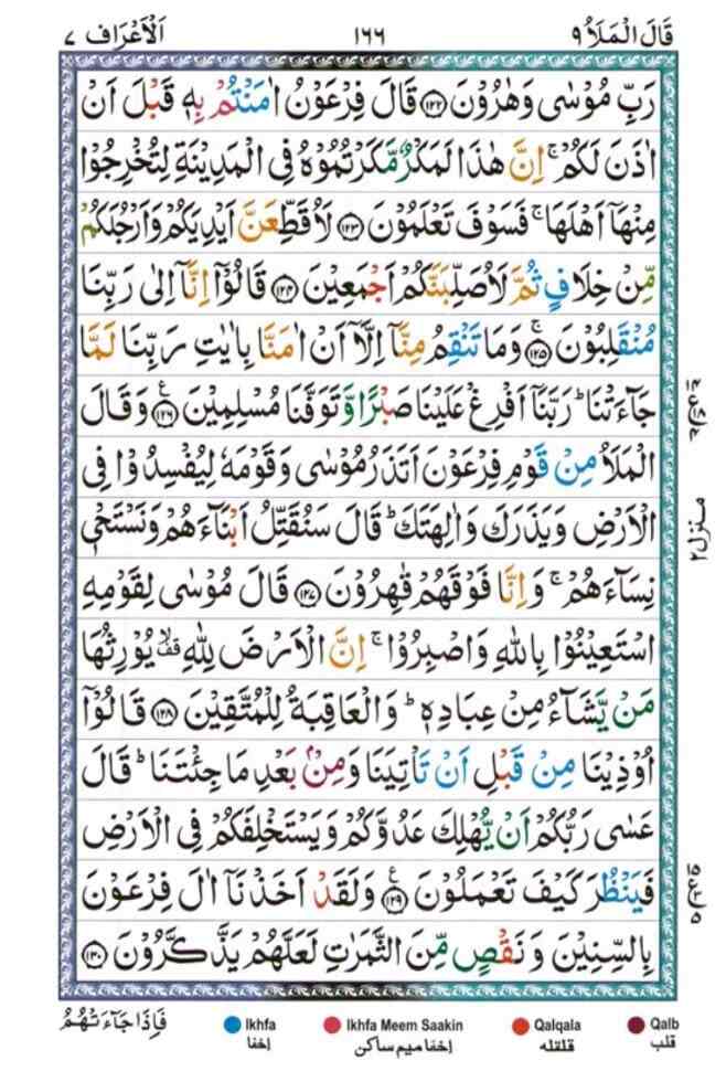 surah al araf 166