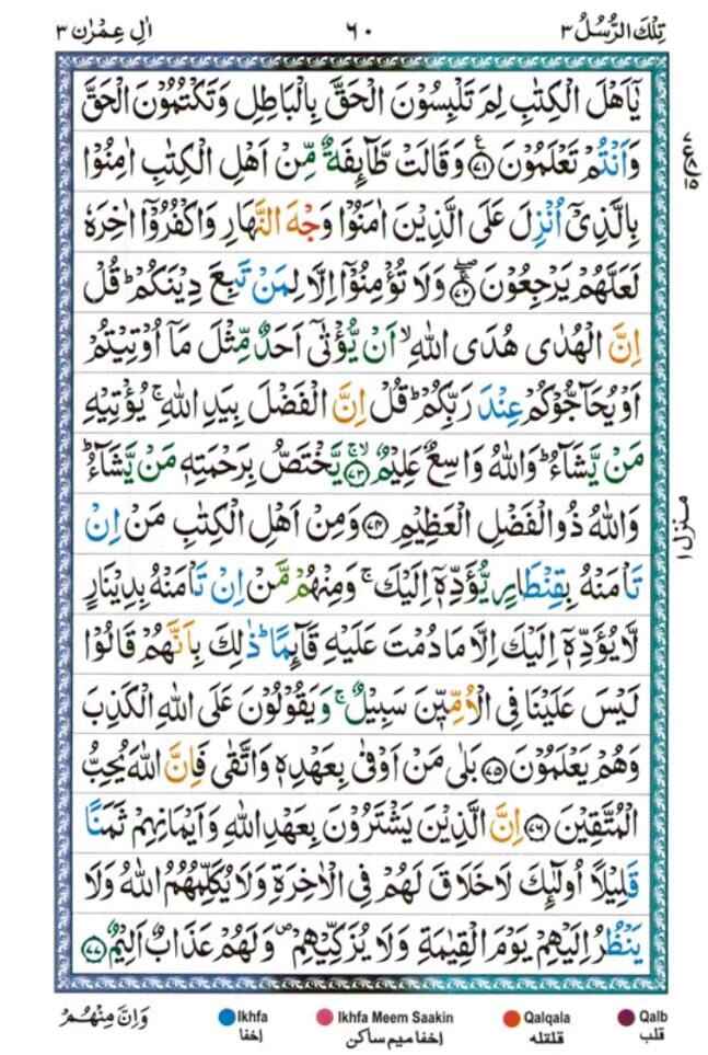 sura al Imran 60