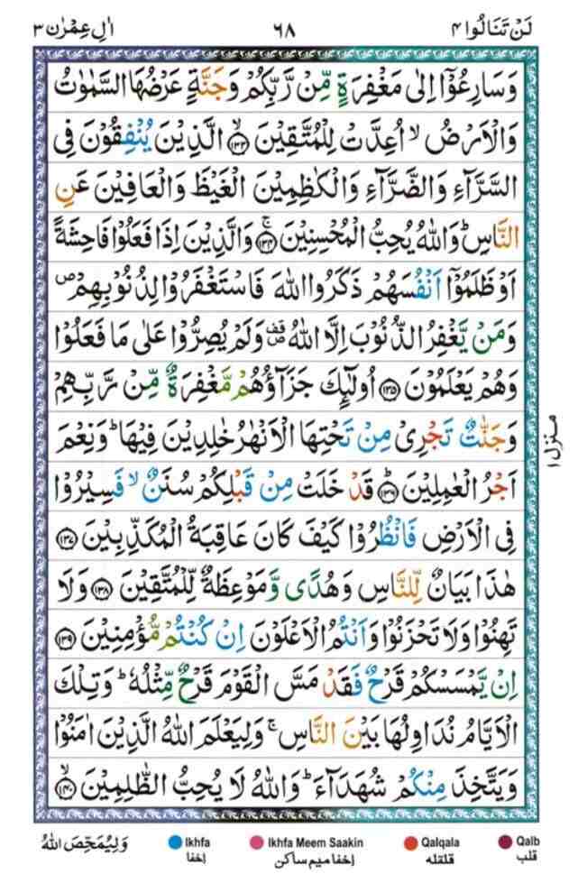 sura al Imran 68