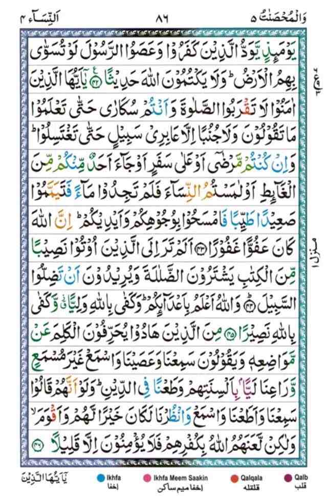 surah nisa 86