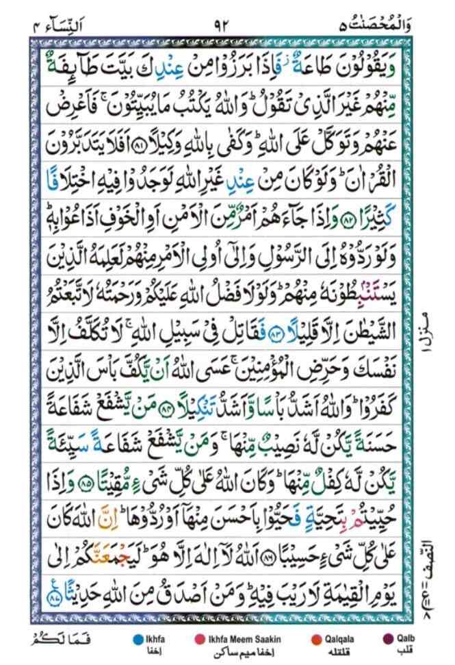 surah nisa 92