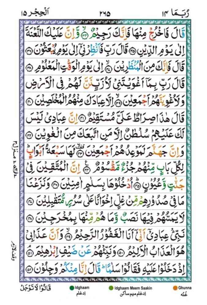 surah hijr 265