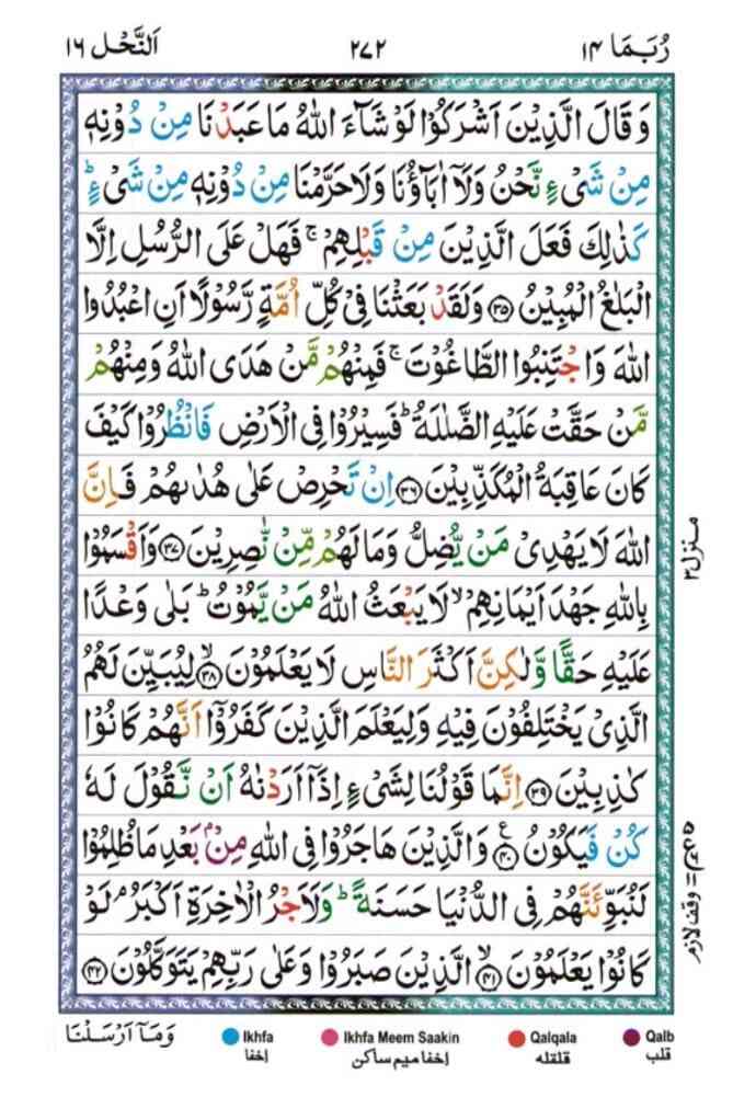 surah An Nahl 272