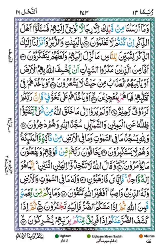 surah An Nahl 273